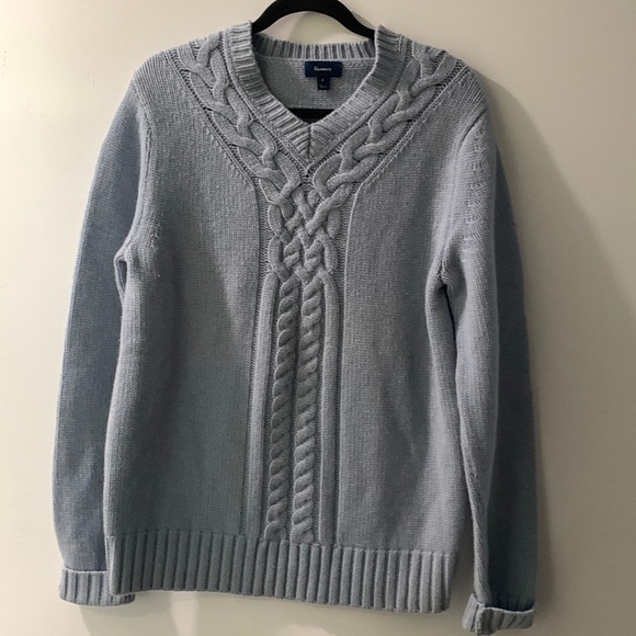 Faconnable wool v neck sweater size L - Picture 11 of 11